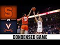 Syracuse vs. Virginia Condensed Game | 2023-24 ACC Women&#39;s Basketball