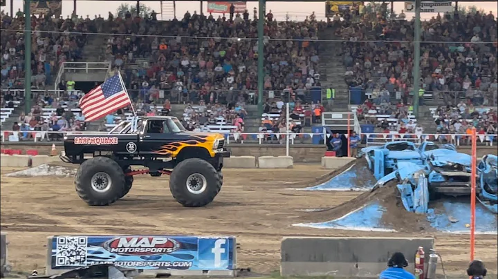 Old School Monster Truck Freestyle Earthquake (Ala...