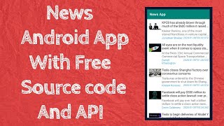 How to make | news app | in | android studio |2020 screenshot 5