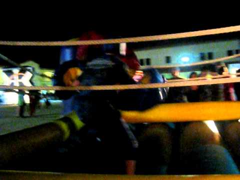 Inflatable Boxing on Halloween #1 Juan Flores vs. ...