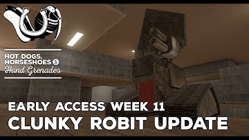 H3VR Early Access Weekly Update #11 - Clunk the Robit and a New WIP Arena Environment