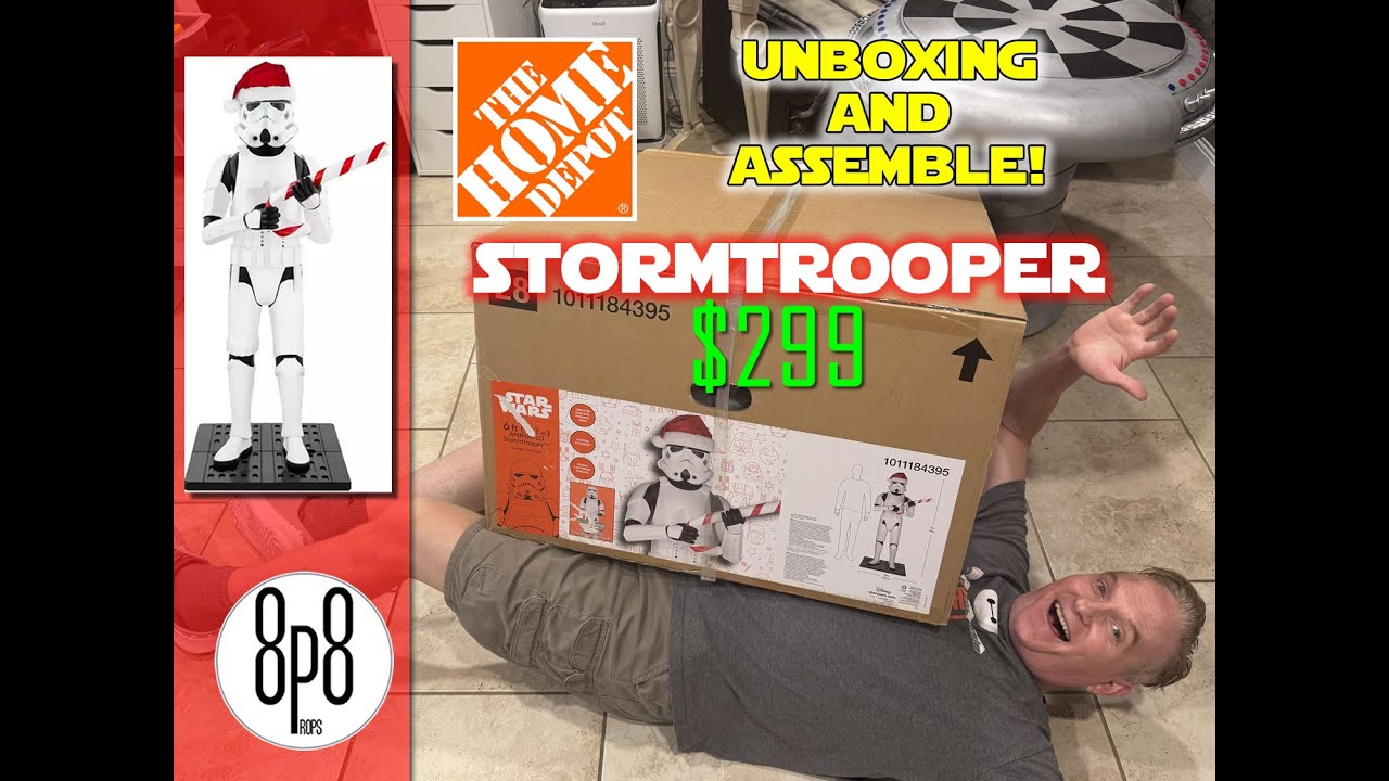 $299 Home Depot Stormtrooper Unboxing!