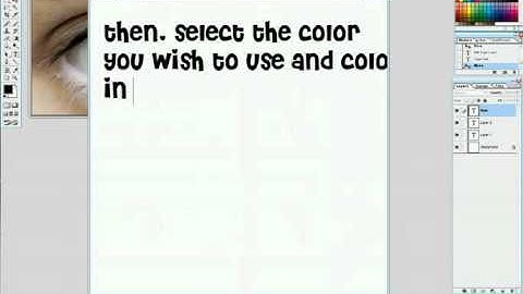 How to edit eye color in Photoshop 7 0   YouTube
