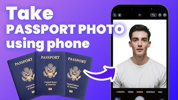 (2024) How to Take Passport Photo at Home Using Your Phone - Tutorial