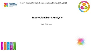 Tillmann U, Topological Data Analysis