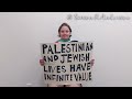 Lucy Rogers on counter-demonstrating while wearing the flag of Palestine