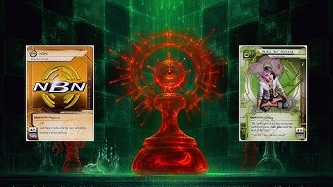 [Android: Netrunner] NBN "Never Advance" VS Kit