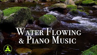 ★︎Soothing Piano Music★︎ Birds Singing & Water Flowing Sounds -NO ADS- RELAX