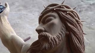 Wood Carving - Jesus Christ - Prophet Isa in Real size