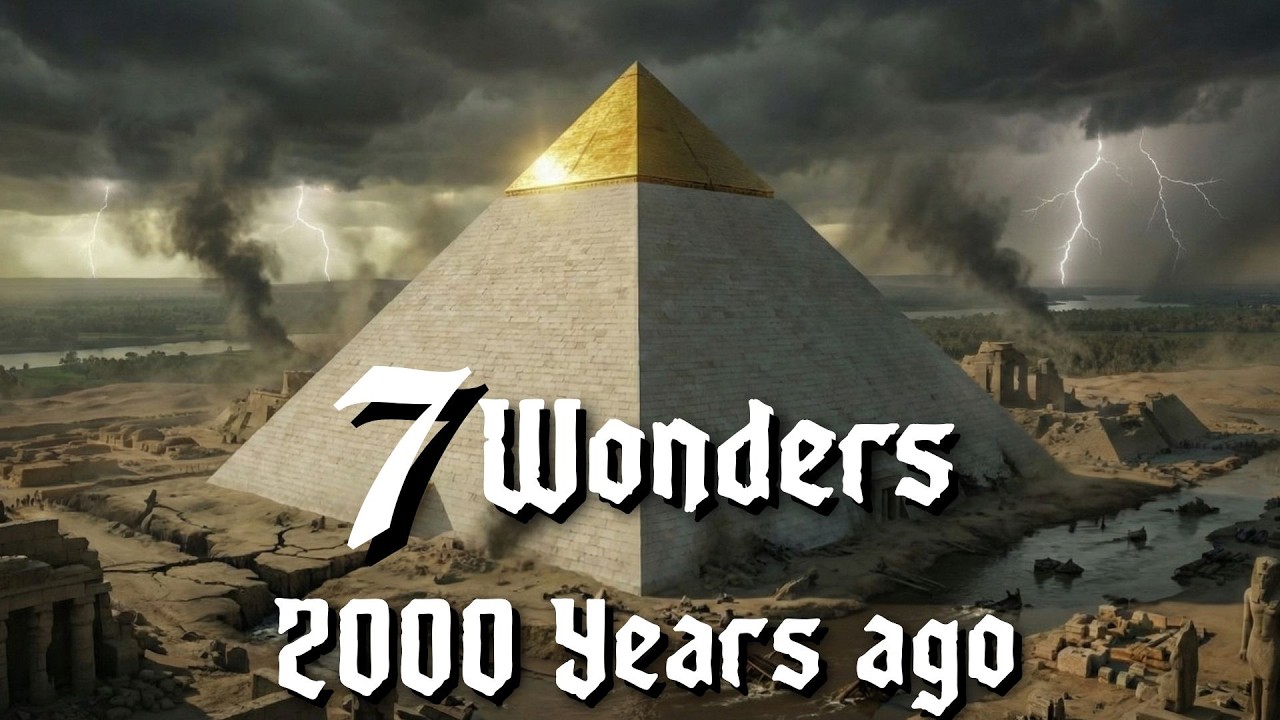 Семь чудес древнего мира при их существовании (реконструкция с помощью ИИ)