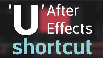 After Effects Shortcut 