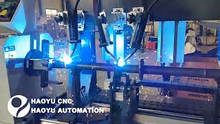 Scaffolding Rosette automatic seam welder Scaffolding ringlock automatic welding machine