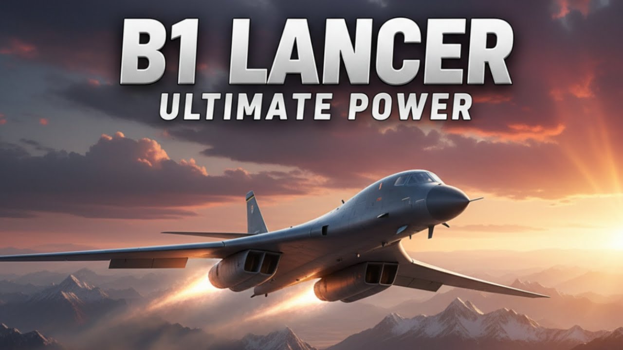 El Bombardero B1 Lancer
