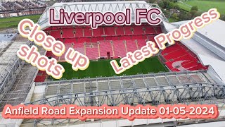 Liverpool FC Anfield Road Expansion Update 01-05-2024