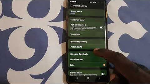 Samsung Internet New Privacy and Security Features