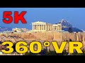 360° VR Acropolis of Athens Greece All About Viral Youtube Travel Videos 5K 3D Virtual Reality HD 4K