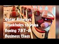 Qatar Airways Stockholm to Doha Business Class (Boeing 787-8)