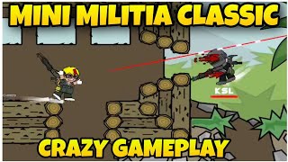 DAY- 304 | Mini Militia Classic Crazy Gameplay 🔥 #minimilitiaclassic #minimilitia #da2minimilitia  screenshot 1