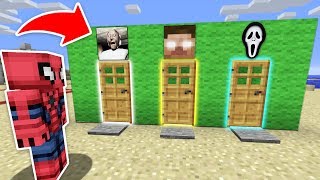 Yanliş Korkunç Kapiyi Seçersen Ölürsün - Minecraft