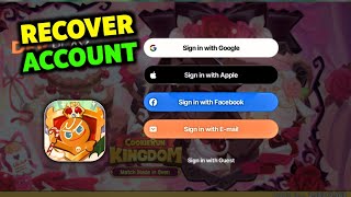 How To Recover Account in Cookie Run Kingdom