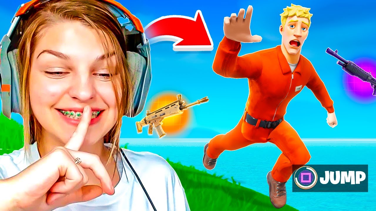 My GIRLFRIEND Controls My Game In Fortnite..