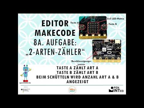 Mitmachkurs #05 – Einführung in den BBC micro:bit & MakeCode - Variablen