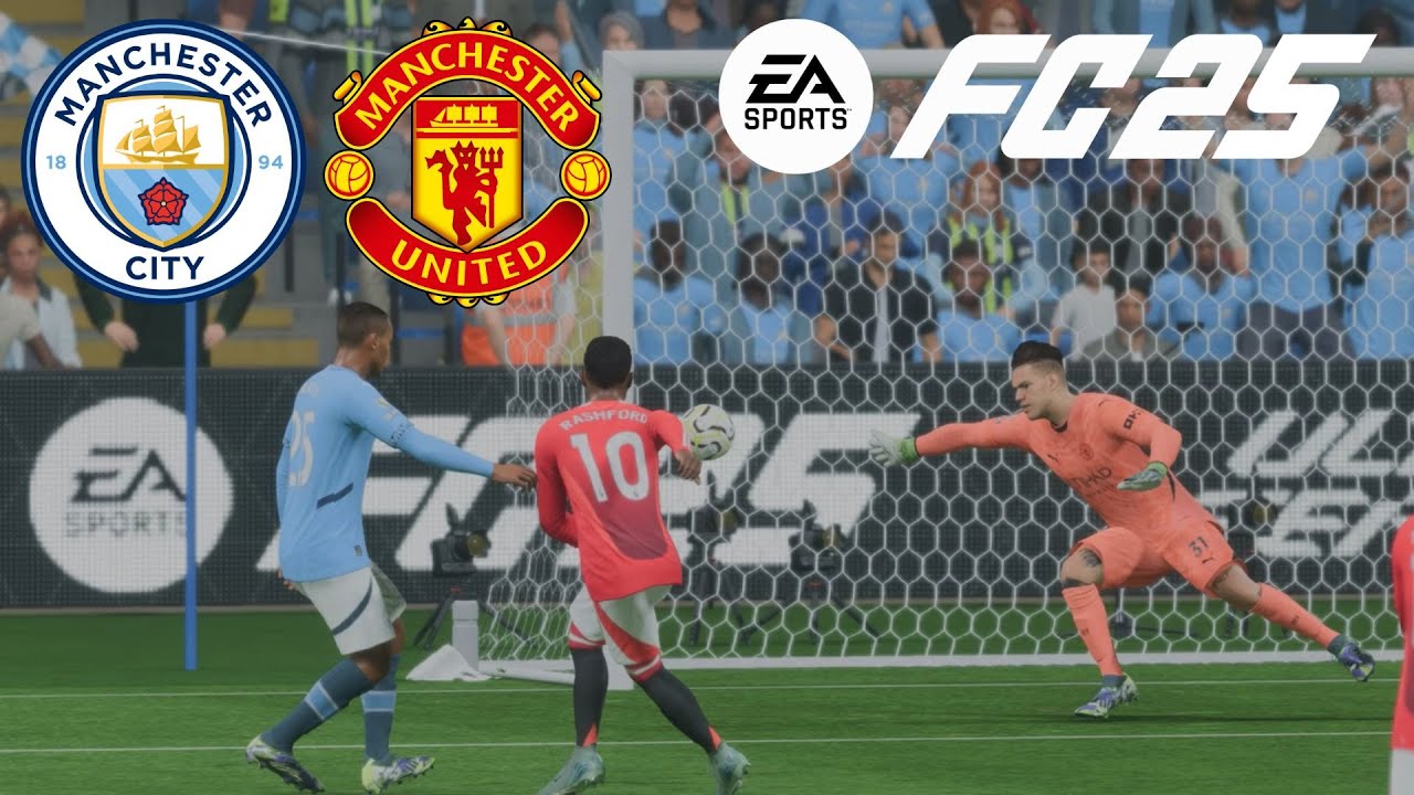 FC25 | MANCHESTER UNITED VS MANCHESTER CITY | PC GAMEPLAY FHD - YouTube