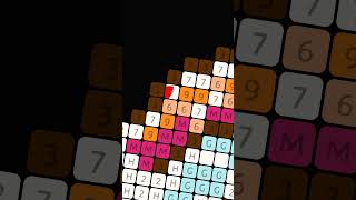 Satisfying gingerbread man pixel art coloring 🎅 🎄 #coloringbook  #colorbynumber #christmas