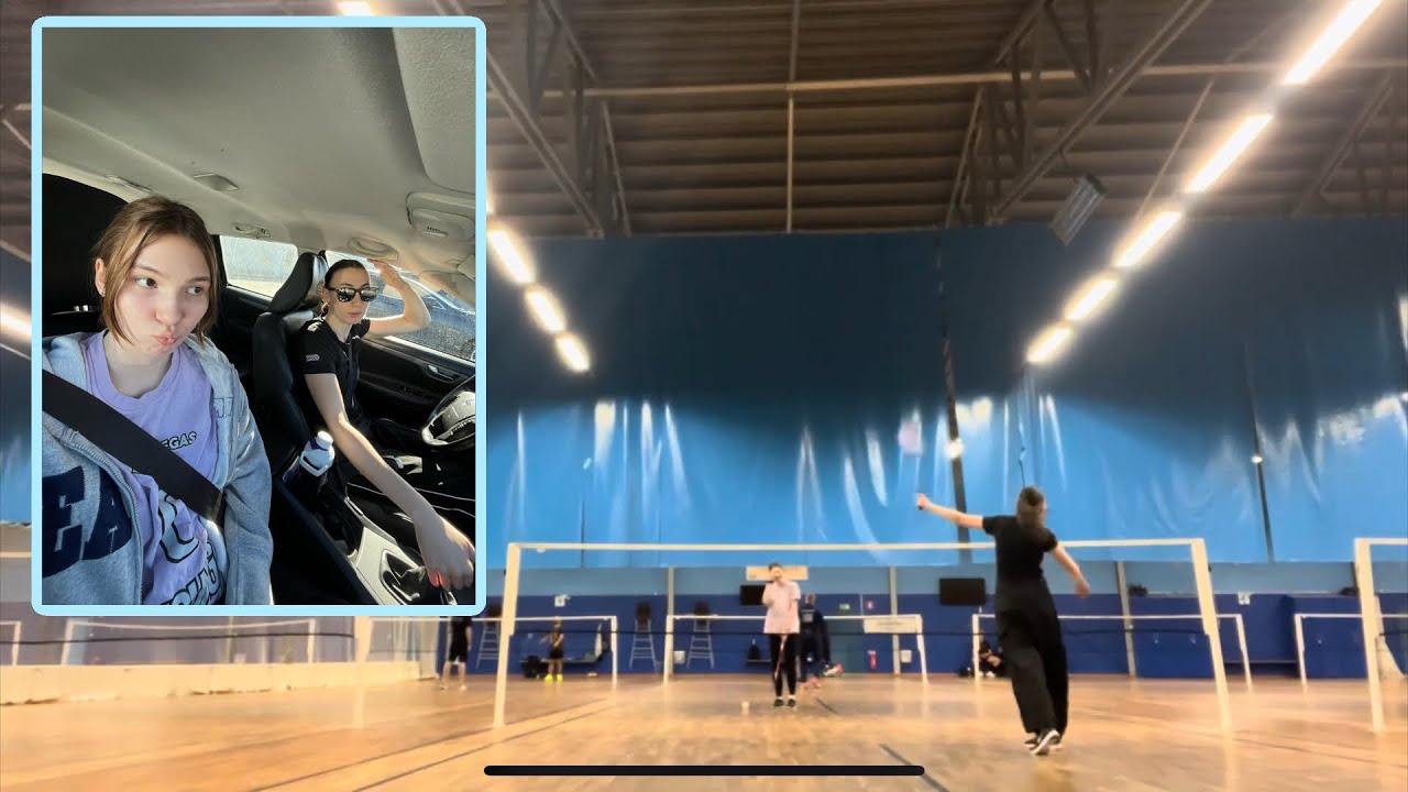 chill day + badminton in sweden !!