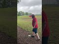 Inches from a nasty birdie #discgolf #discraft #punisher #inches #cage @discraftdiscgolf