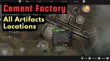 STALKER 2 Cement Factory All Artifacts Locations #stalker2