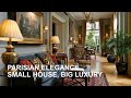 Parisian Elegance in a Small House | Luxury French Interior Design Ideas
