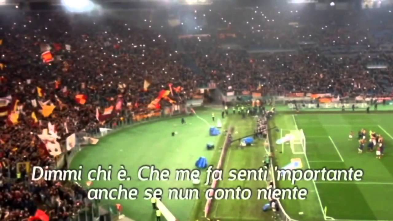 AS Roma Chants - Grazie Roma (with Lyrics) - YouTube