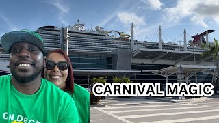 Carnival Magic EMBARKATION DAY!