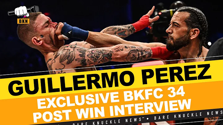 BKFC 34 - Guillermo Perez On His Round 1 KO Over R...
