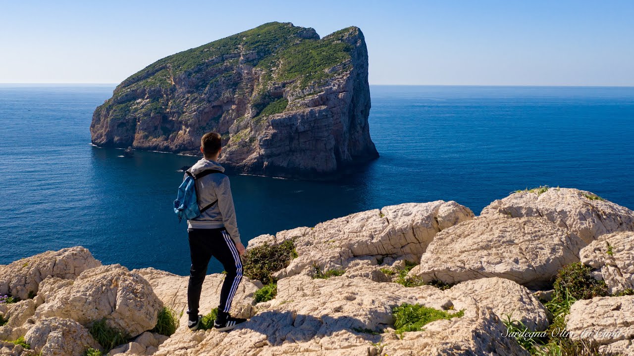 Capo Caccia e l'Isola di Foradada [ 4K ] Mare !!! Sardegna World 🇮🇹by drone