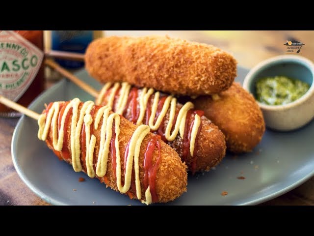 Cómo preparar corn dogs o banderillas con la receta coreana? - Infobae