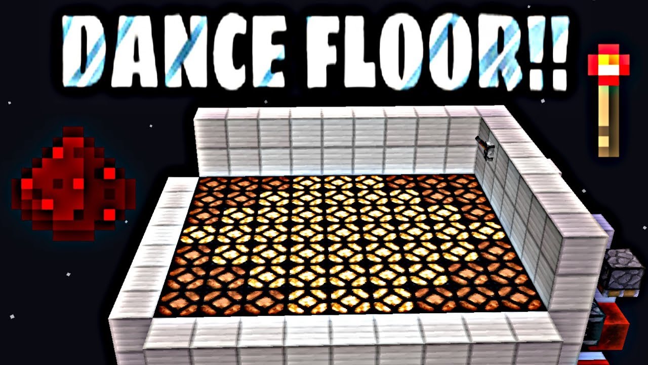 How To Make A Dance Floor In Minecraft | Disco floor | Cool Designs