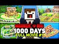 I survived 1000 days of hardcore minecraft full movie 1