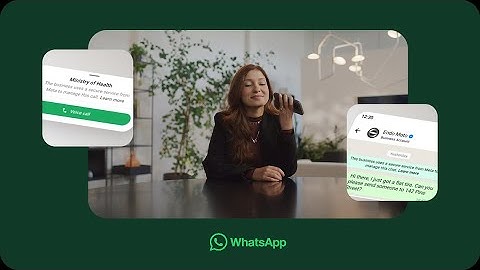 Dial in to the WhatsApp Business Calling API