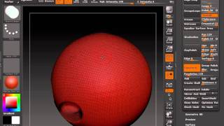 Zbrush 4R2 Dynamesh 2 Adding and Subtracting.mp4