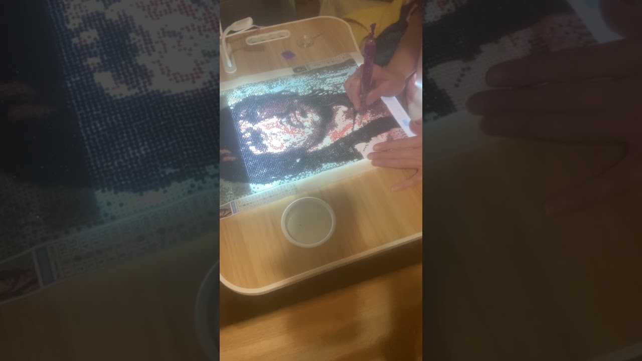 Showing Off My New Diamond Painting Pen whip and Gab @okiediamonds2025 