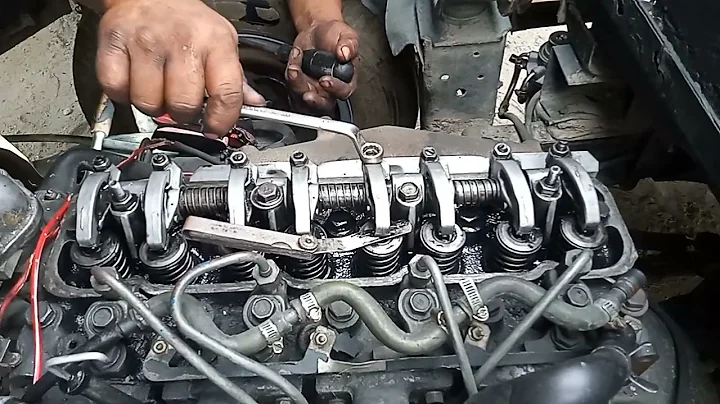 Valve Clearance  Isuzu 4JB1 ENGINE DIESEL