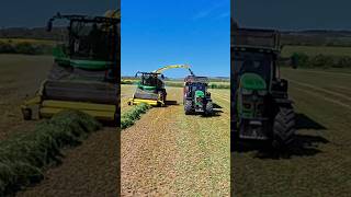Grass For Silage John Deere Chopper