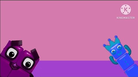 numberblocks 3D blender lab everyone is changed colors