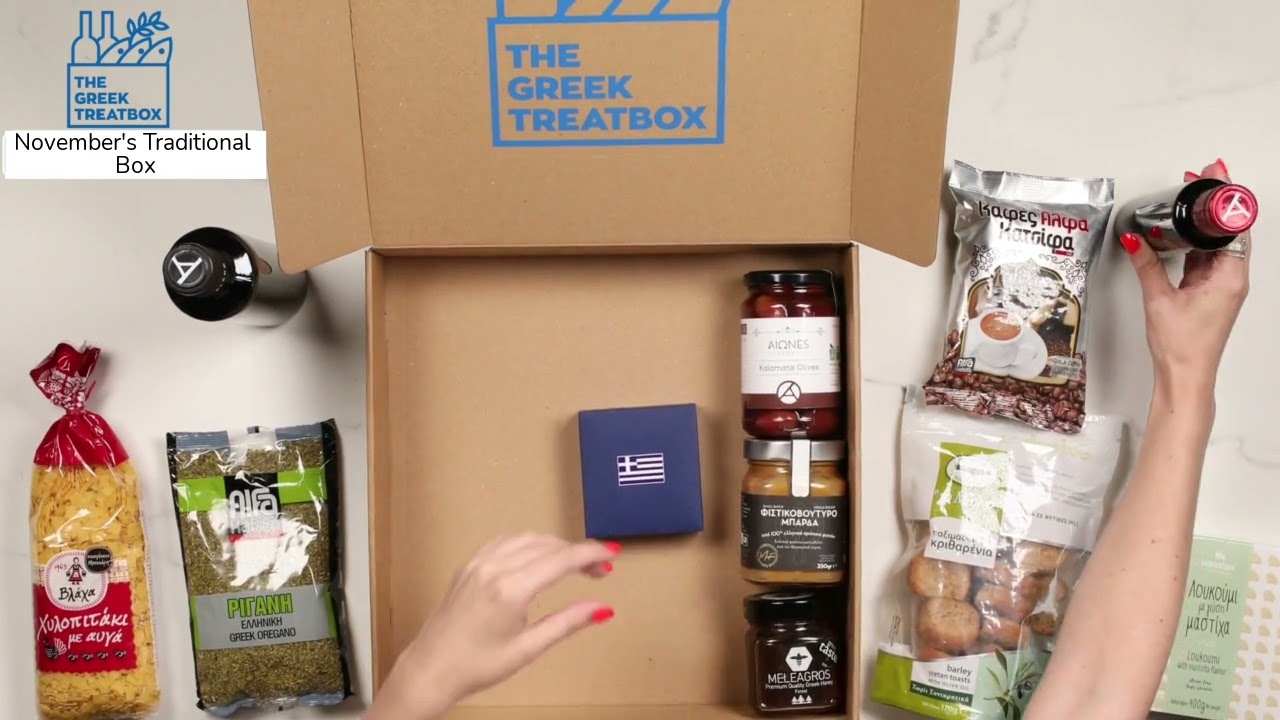 The Greek TreatBox - November's 2021 Traditional box - Unboxing