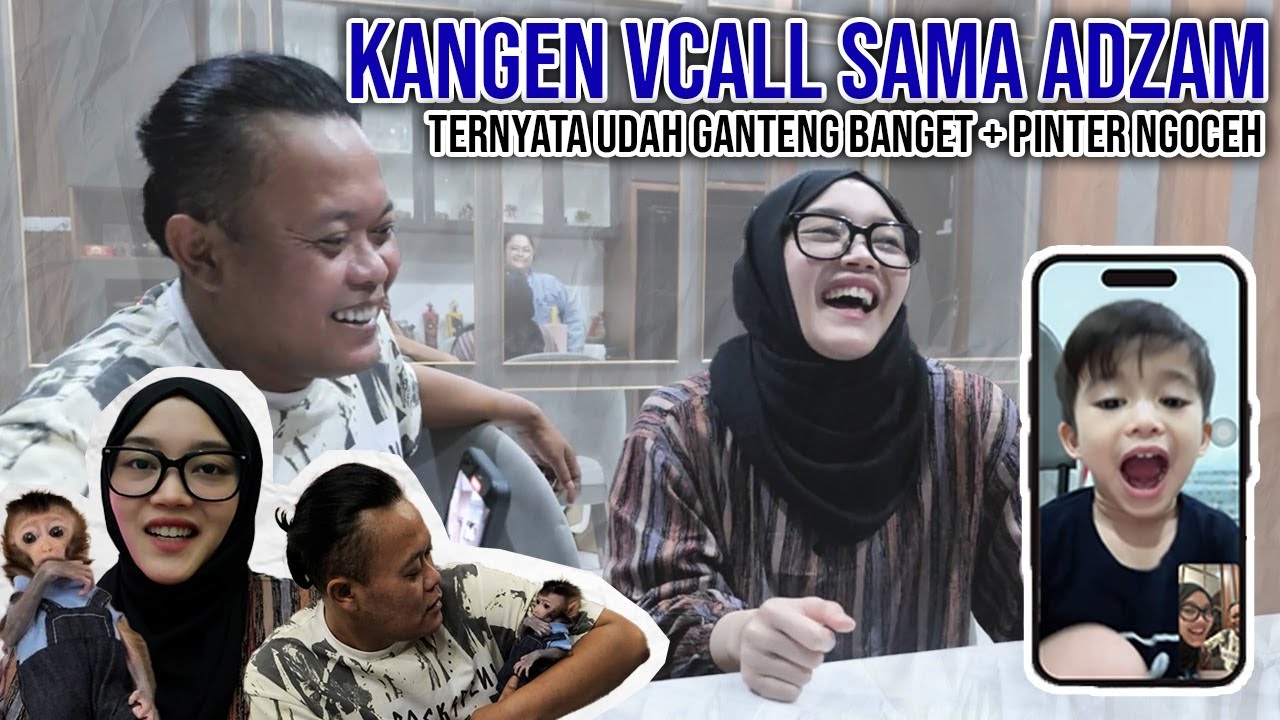 VCALL ADZAM PERTAMA KALI NGELIAT REMI!