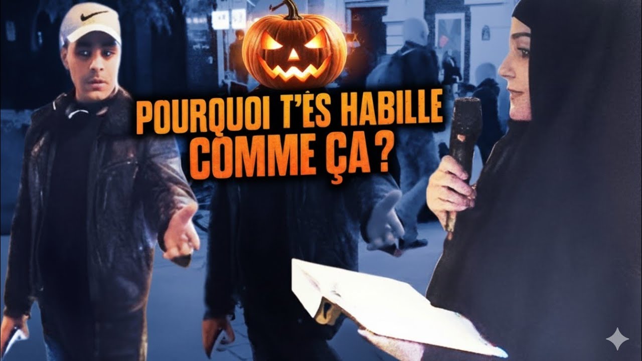 Expérience sociale dans le Marais pour Halloween 🎃 qui a mal tourné. 