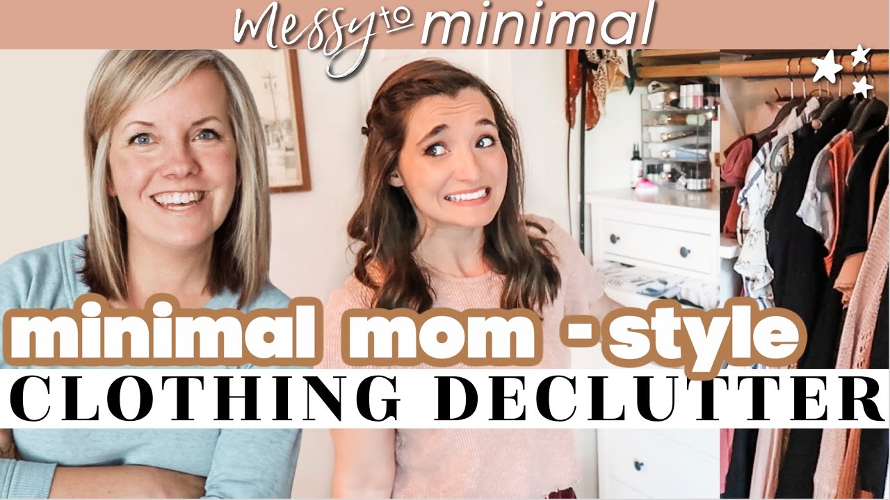 *NEW!* Messy To Minimal: I tried decluttering like THE MINIMAL MOM ...