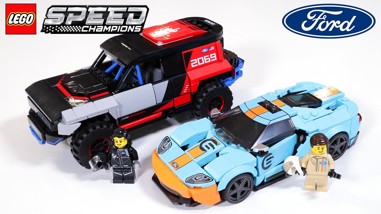 2021 Ford Lego Speed Champions Bronco R Lego Ford GT Heritage
